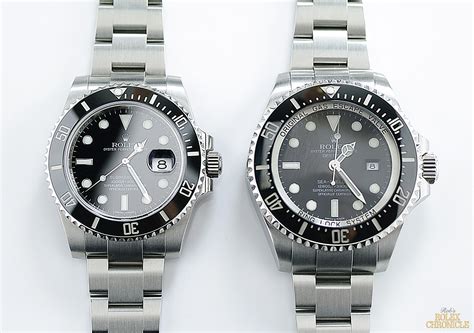 rolex sub vs sea dweller